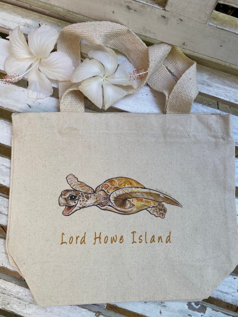 Lord Howe Island art Green Turtle Kids Bag tote bag
